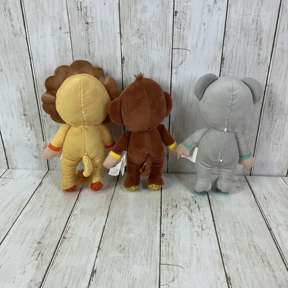 Cocomelon Little Plush, JJ Doll in Koala, Lion, & Monkey Outfit 8" - Lot Of 3 - Picture 5 of 9